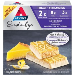 Atkins Endulge Lemon Tart Dessert Bar 170g