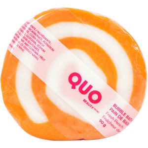 Quo Beauty Bubble Bath Bar Fresh Peach 90g