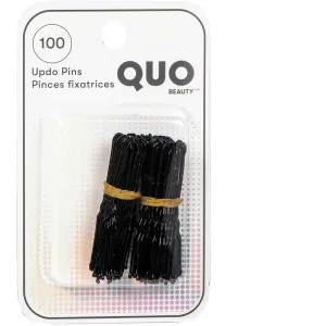 Quo Beauty Updo Pins Black 100 Count
