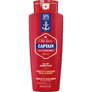 Old Spice Red Collection Body Wash for Men, Captain Scent 709 ML