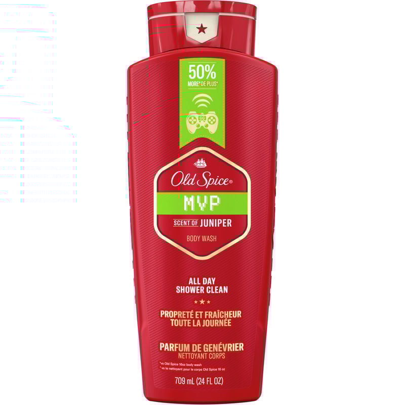 Old Spice Red Collection MVP Scent Body Wash for Men 709 ML