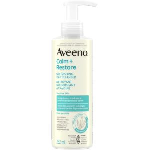 Aveeno Calm + Restore Nourishing Oat Cleanser for Sensitive Skin