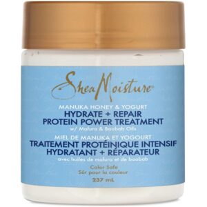 SheaMoisture Hydrate + Repair Protein Power Hair Treatment Manuka Honey & Yogurt 237mL