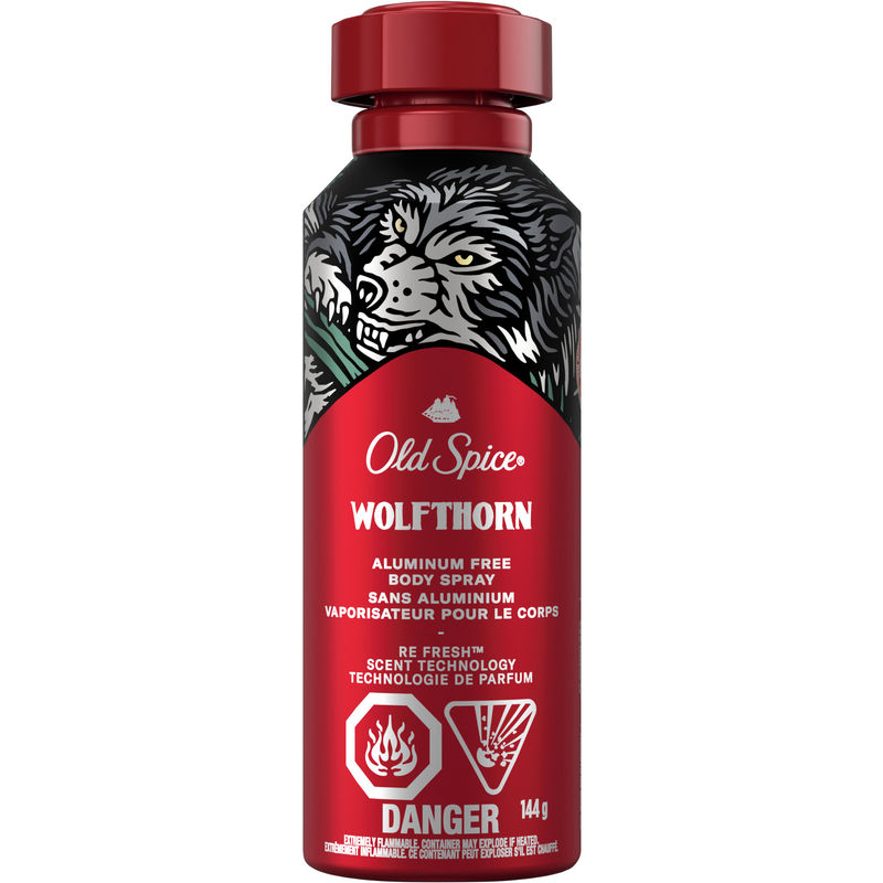 Old Spice Wolfthorn Body Spray - 144g