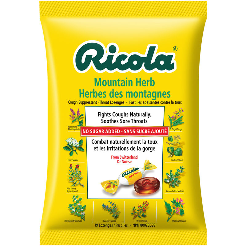 Ricola Herb Cough Drops Original 75g