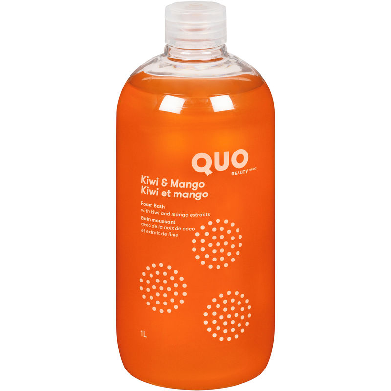 Quo Beauty Kiwi & Mango Foam Bath 1000mL