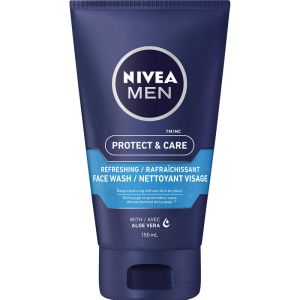 NIVEA MEN Protect & Care Refreshing Face Wash 150 mL