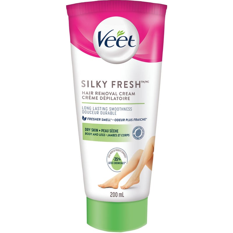 Veet Hair Removal Cream Silky Fresh Body & Legs, Dry Skin 200 mL