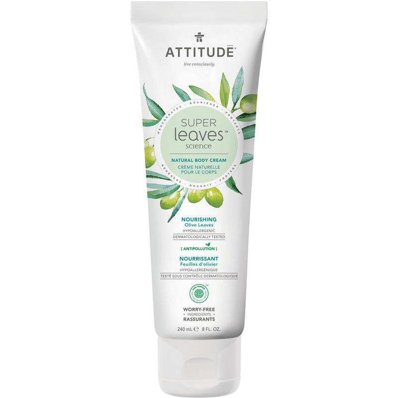 ATTITUDE Super Leaves Nourishing Body Cream - Olive Leaf Extract