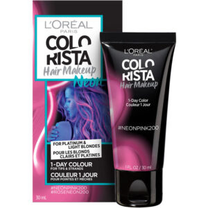 COLORISTA Hair Makeup Temporary Hair Color: #NEONPINK200