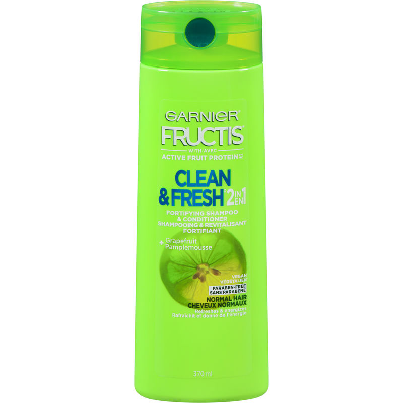 Fructis Clean & Fresh 2-in-1 Shampoo and Conditioner for Normal Hair