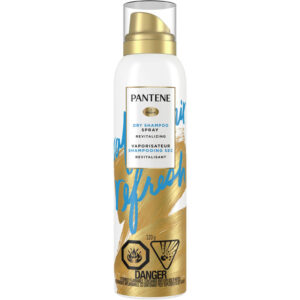 Pantene Pro-V Refresh Dry Shampoo Spray for Fine, Thin and Color Treated Hair with Vitamin B5, Volumizing and Cleansing, 120 G