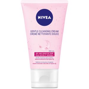 NIVEA Gentle Cleansing Cream for Dry Skin with Almond Oil - 150 mL