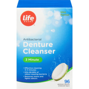 Life Brand LB Denture Cleanser 5 Minute 96 EA