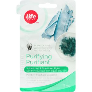 Life Brand Purifying Mud Face Mask with Volcanic Ash & Blue-Green Algae 12 mL