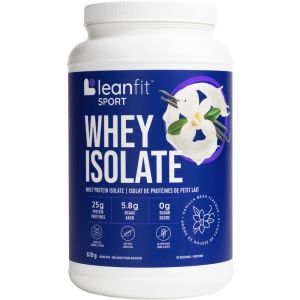 LeanFit Sport Whey Isolate Vanilla 870g