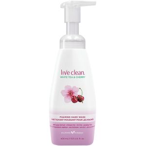Live Clean White Tea and Cherry Foaming Hand Wash 400 mL