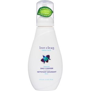 Live Clean Fresh Face Foaming Daily Cleanser 175 mL