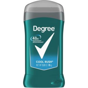 Degree Men Cool Rush Deodorant Stick - 48h Odour Protection and Long-Lasting Freshness