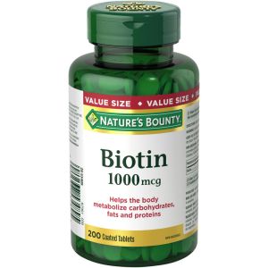 Nature's Bounty Biotin 1000mcg - 200 Count