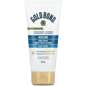 Gold Bond Healing Hand Cream - Moisturizing Non-Greasy Formula - 85 ML