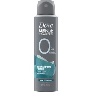 Dove Men+Care Eucalyptus & Birch Aluminum-Free Deodorant Spray for Men