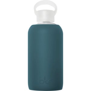 Bkr Atlas 500 mL - Deep Atlantic Blue Glass Water Bottle