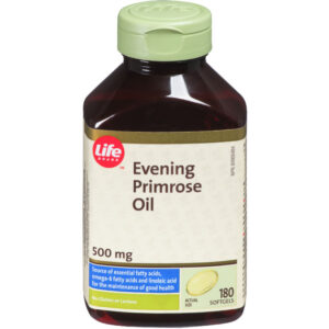Life Brand Evening Primrose Oil 500mg 180 Capsules