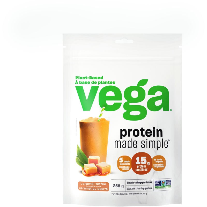Vega Protein Made Simple Caramel Toffee 258g