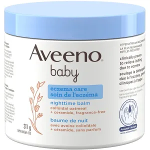 Aveeno Baby Eczema Care Night Balm - Hypoallergenic Eczema Therapy Moisturizing Balm