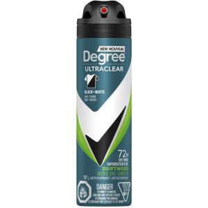 Degree UltraClear Black+White Driftwood Dry Spray Antiperspirant