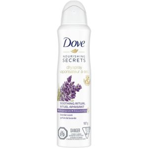 Dove Nourishing Secrets Antiperspirant Dry Spray Lavender Scent 107g