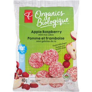 PC Organics Mini Rice Cakes 40g - Gluten-Free, Organic, Vegan-Friendly