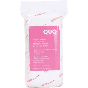 Quo Beauty Luxury Square Pads - 50 Pads