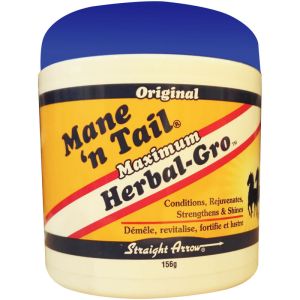 Mane N Tail Maximum Herbal-Gro 142 g - Advanced Herbal Styling and Conditioning Solution