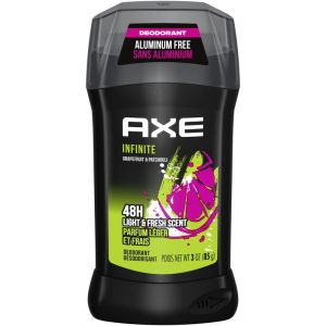 AXE Infinite Grapefruit & Patchouli Deodorant Stick for Men, Long-Lasting Odour Protection, Aluminum-Free, 85g