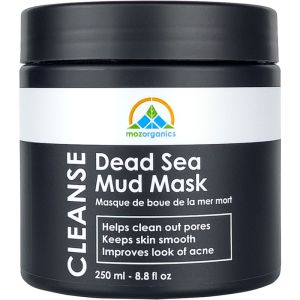 My Organic Zone Dead Sea Mud Mask - Pore Cleansing, Acne Treatment & Anti Aging 250 g