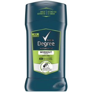 Degree Men Antiperspirant Stick Workout Endure, 48-hour Odour Protection, 76 g