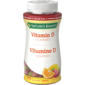 Natures Bounty Vitamin D3 Gummies Value Size 175 Count