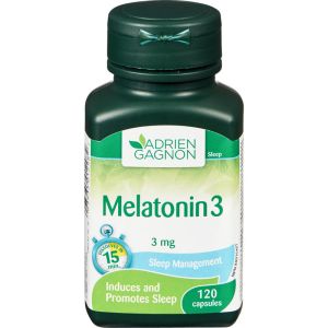 Adrien Gagnon Melatonin 3mg 120 Capsules
