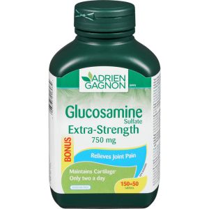 Adrien Gagnon Glucosamine Sulfate Extra-Strength 750 mg 200 CAP