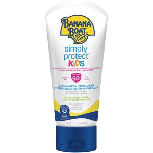 Banana Boat Simply Protect Kids Mineral Sunscreen Lotion SPF 50+ 150 ML