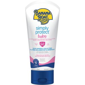 Banana Boat Simply Protect Baby Mineral Sunscreen Lotion SPF 50+ 150 ML
