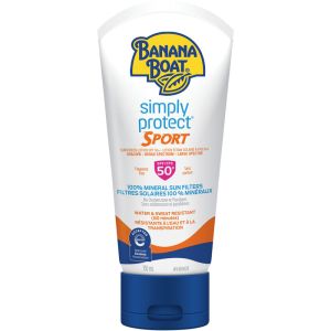 Banana Boat Simply Protect Sport Mineral Sunscreen Lotion SPF 50+ 150 ML