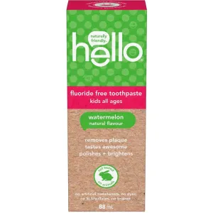Hello Watermelon Kids Fluoride Free Toothpaste - 88 mL
