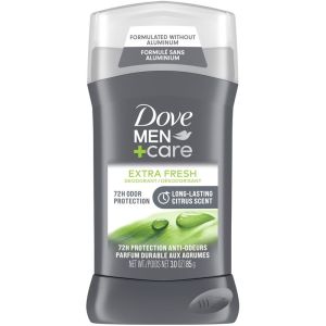 Dove Men+Care Extra Fresh Deodorant Stick with Vitamin E and Triple Action Moisturizer