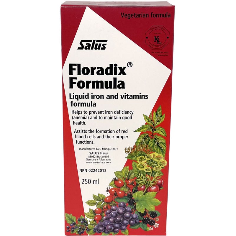 Salus Haus Floradix Liquid Iron 250 mL