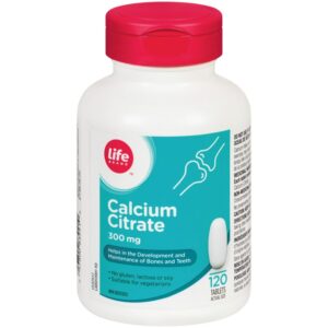 Life Brand Calcium Citrate 300 mg 120 TAB