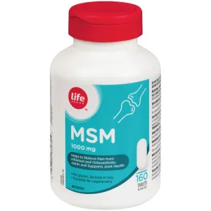 Life Brand MSM 1000mg 160 TAB