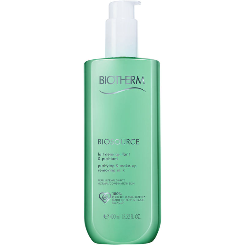 Biotherm Biosource Purifying & Make-up Removing Milk (Normal To Combination Skin) 400 mL